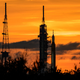 SLS at Launch Pad 39B at Kennedy Space Center, Florida.